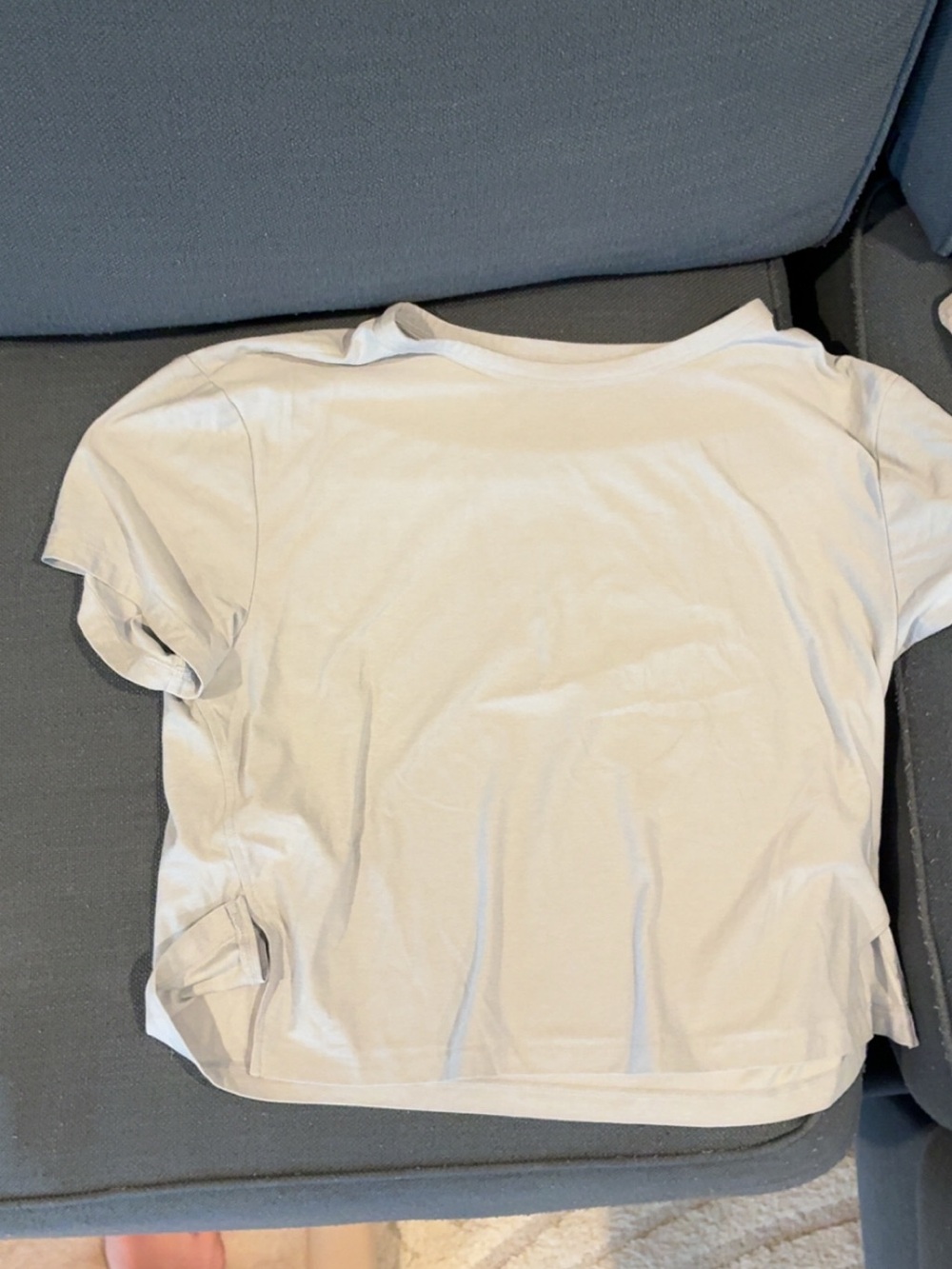 Active Cloud 94 Super Soft Workout Crop in Light Gray